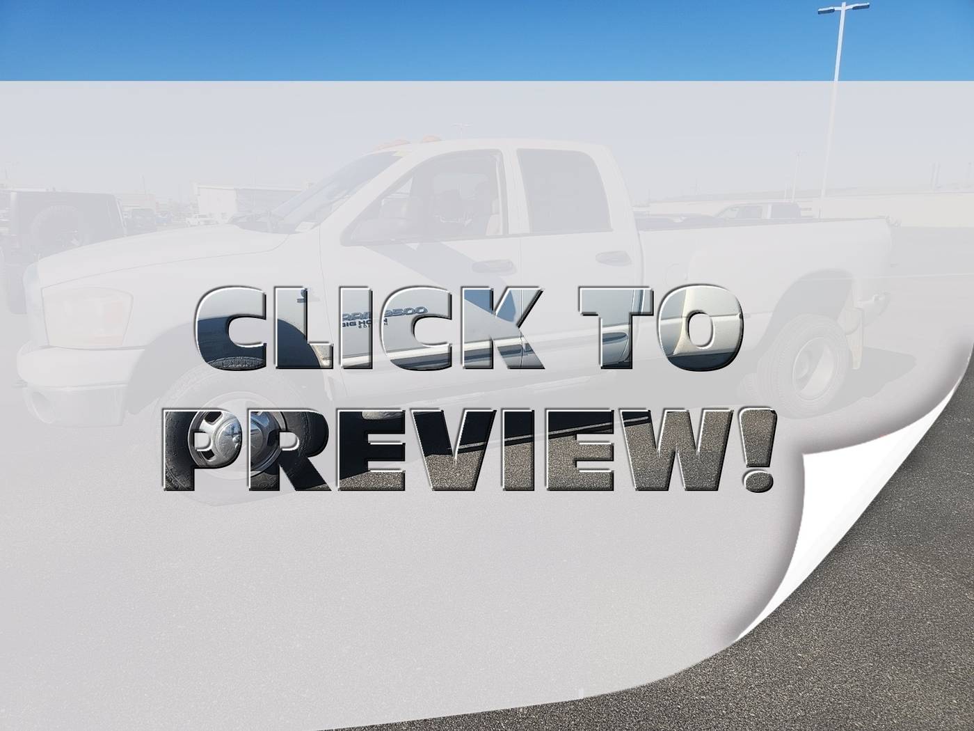2006 Dodge Ram 3500 SLT — Pickup Truck — 113,611 mi — Caldwell, ID