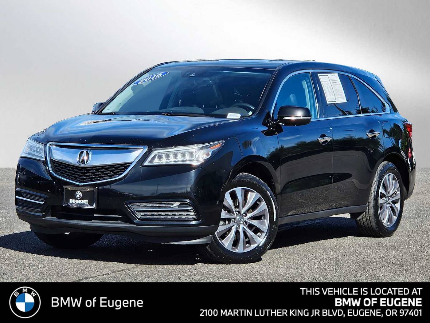 2016 Acura MDX Technology Package — SUV — 138,165 mi — Eugene, OR