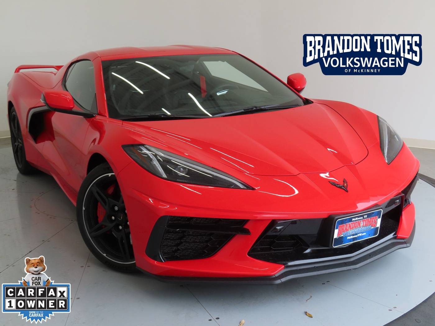 2020 Chevrolet Corvette 3LT — Coupe — 7,016 mi — McKinney, TX