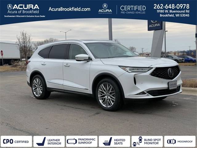 2022 Acura MDX Advance Package — SUV — 23,242 mi — Brookfield, WI