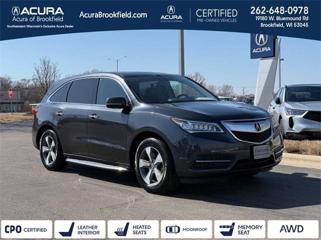 2016 Acura MDX Standard — SUV — 153,993 mi — Brookfield, WI