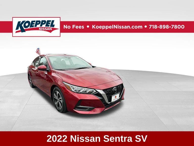 2022 Nissan Sentra SV — Sedan — 16,119 mi — Jackson Heights, NY