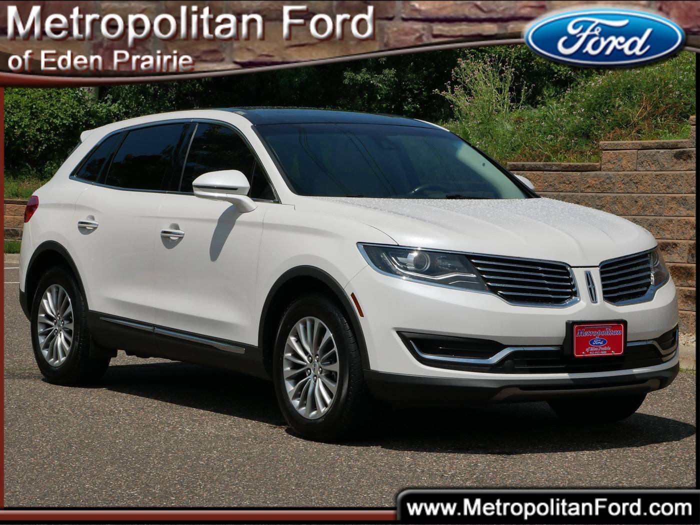 2017 Lincoln MKX Select — SUV — 100,810 mi — Eden Prairie, MN