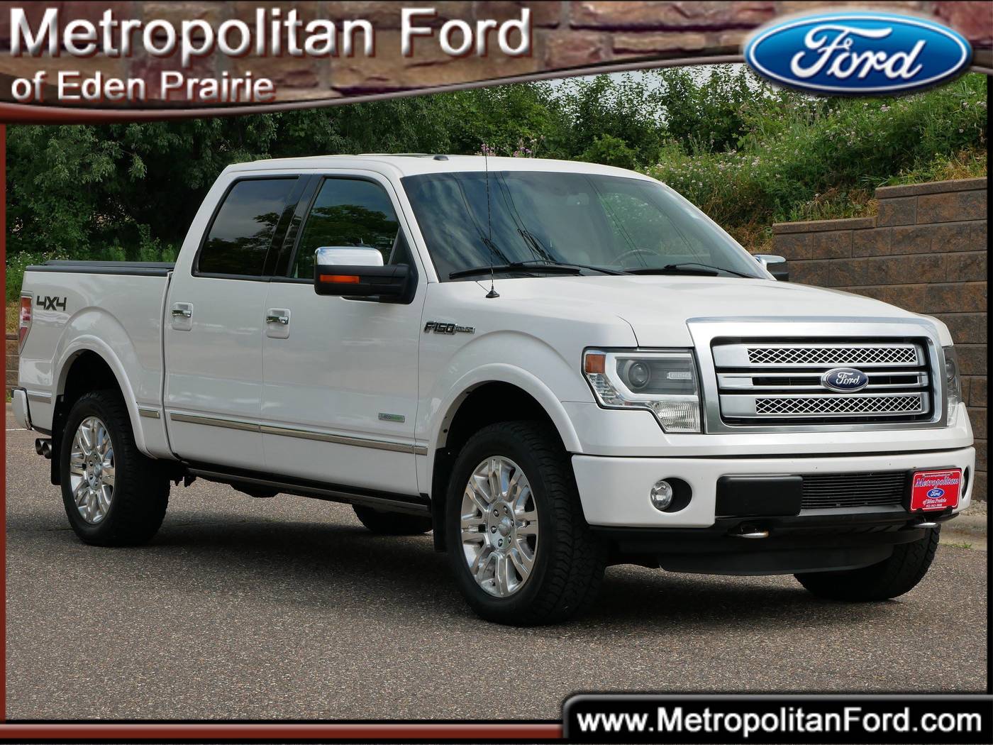 2013 Ford F-150 Platinum — Pickup Truck — 95,837 mi — Eden Prairie, MN