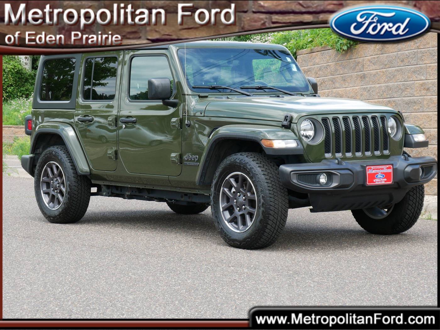 2021 Jeep Wrangler 80th Anniversary — SUV — 54,434 mi — Eden Prairie, MN