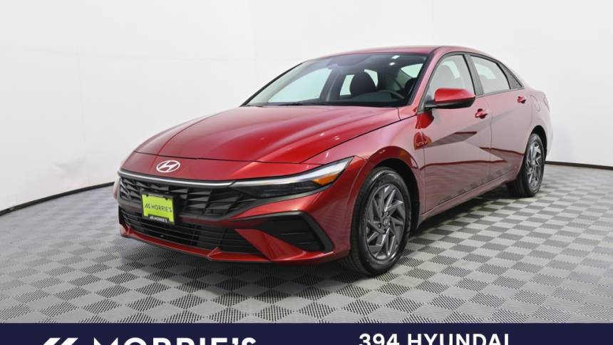 2024 Hyundai Elantra Hybrid Blue — Sedan — 7,099 mi — Saint Louis Park, MN