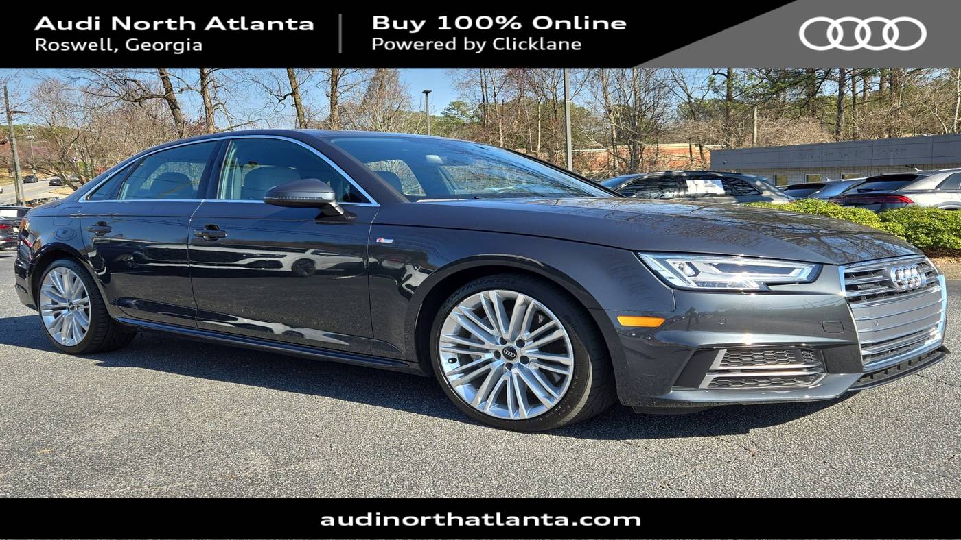 2018 Audi A4 Premium Plus — Sedan — 27,258 mi — Roswell, GA