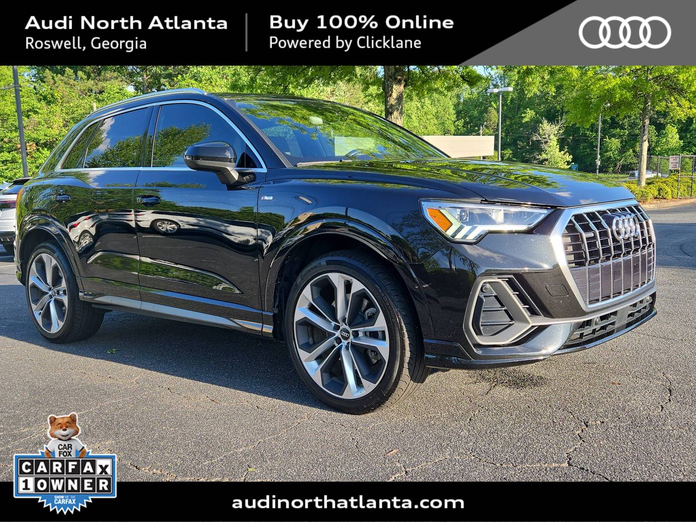 2020 Audi Q3 S line Premium Plus — SUV — 50,325 mi — Roswell, GA