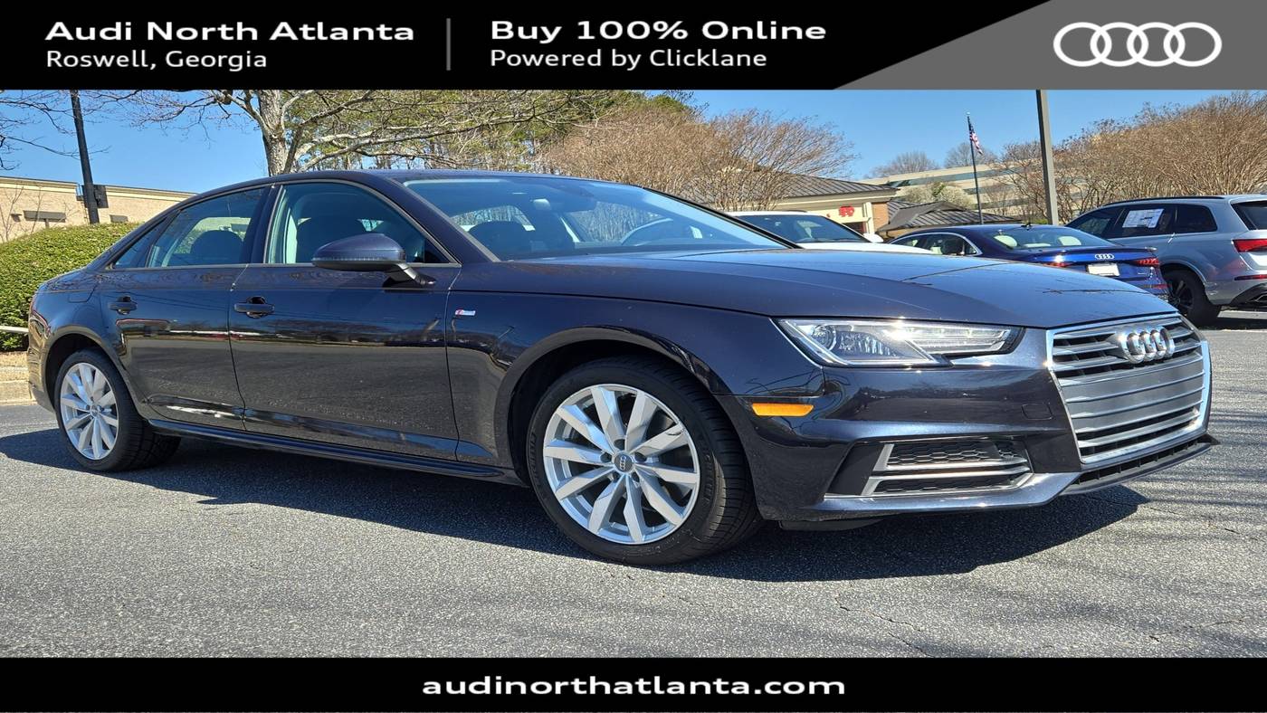 2018 Audi A4 ultra Premium — Sedan — 44,632 mi — Roswell, GA