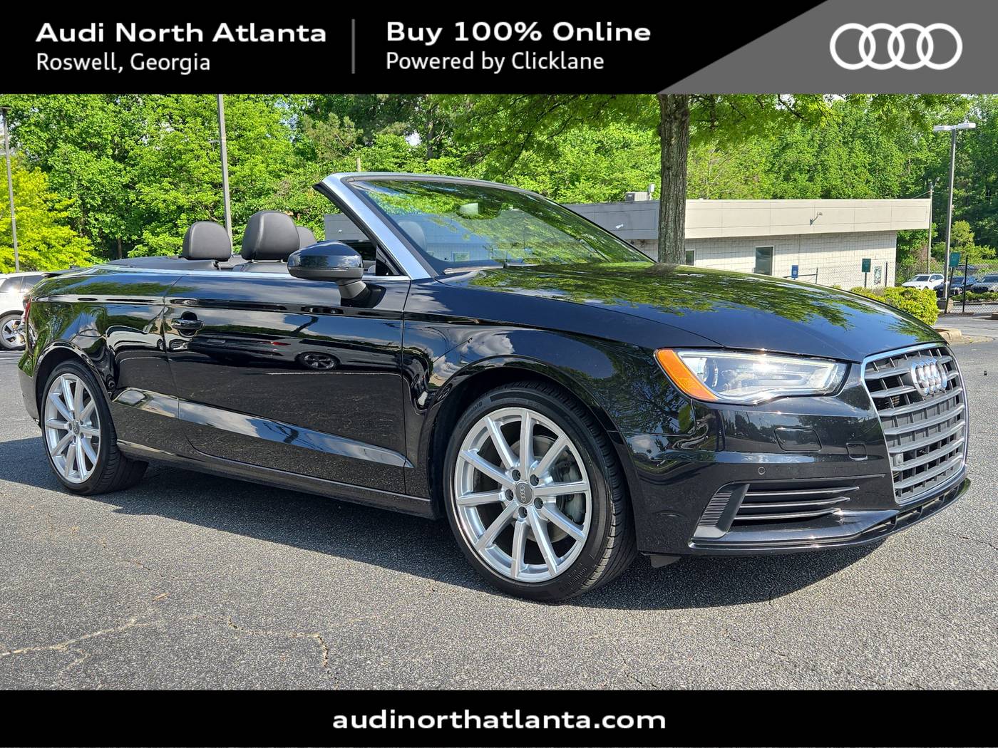2015 Audi A3 Premium Plus — Convertible — 48,112 mi — Roswell, GA