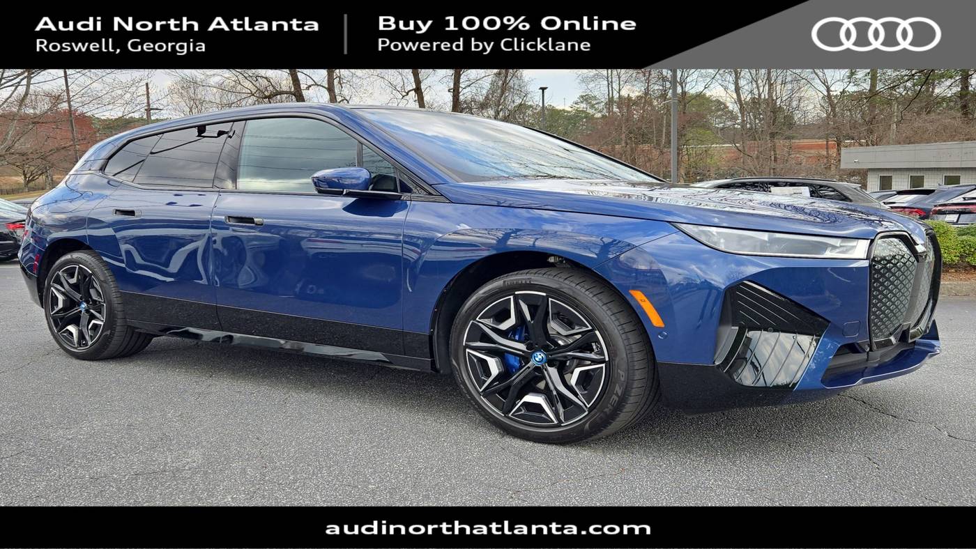 2024 BMW iX xDrive50 — SUV — 6,274 mi — Roswell, GA