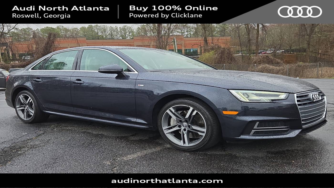2018 Audi A4 Premium Plus — Sedan — 26,603 mi — Roswell, GA