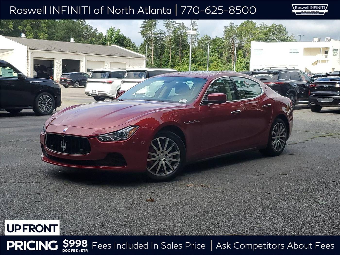 2014 Maserati Ghibli S Q4 — Sedan — 39,949 mi — Roswell, GA