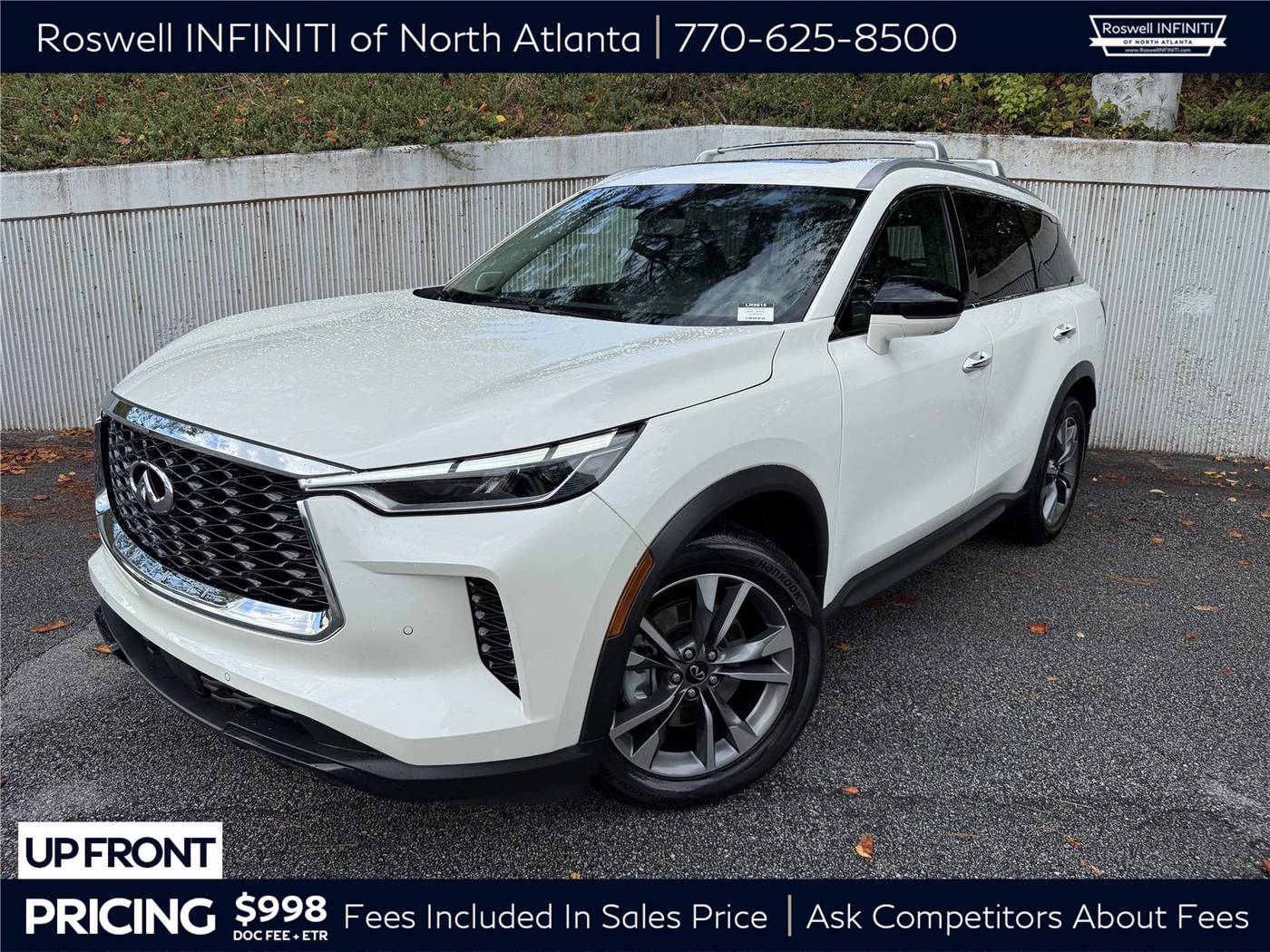 2025 INFINITI QX60 LUXE — SUV — 5,348 mi — Roswell, GA