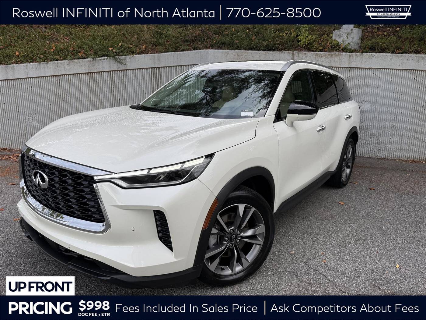 2025 INFINITI QX60 LUXE — SUV — 6,229 mi — Roswell, GA