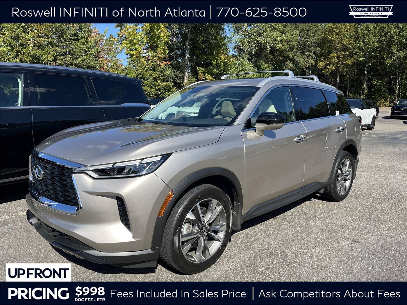 2025 INFINITI QX60 LUXE — SUV — 7,100 mi — Roswell, GA