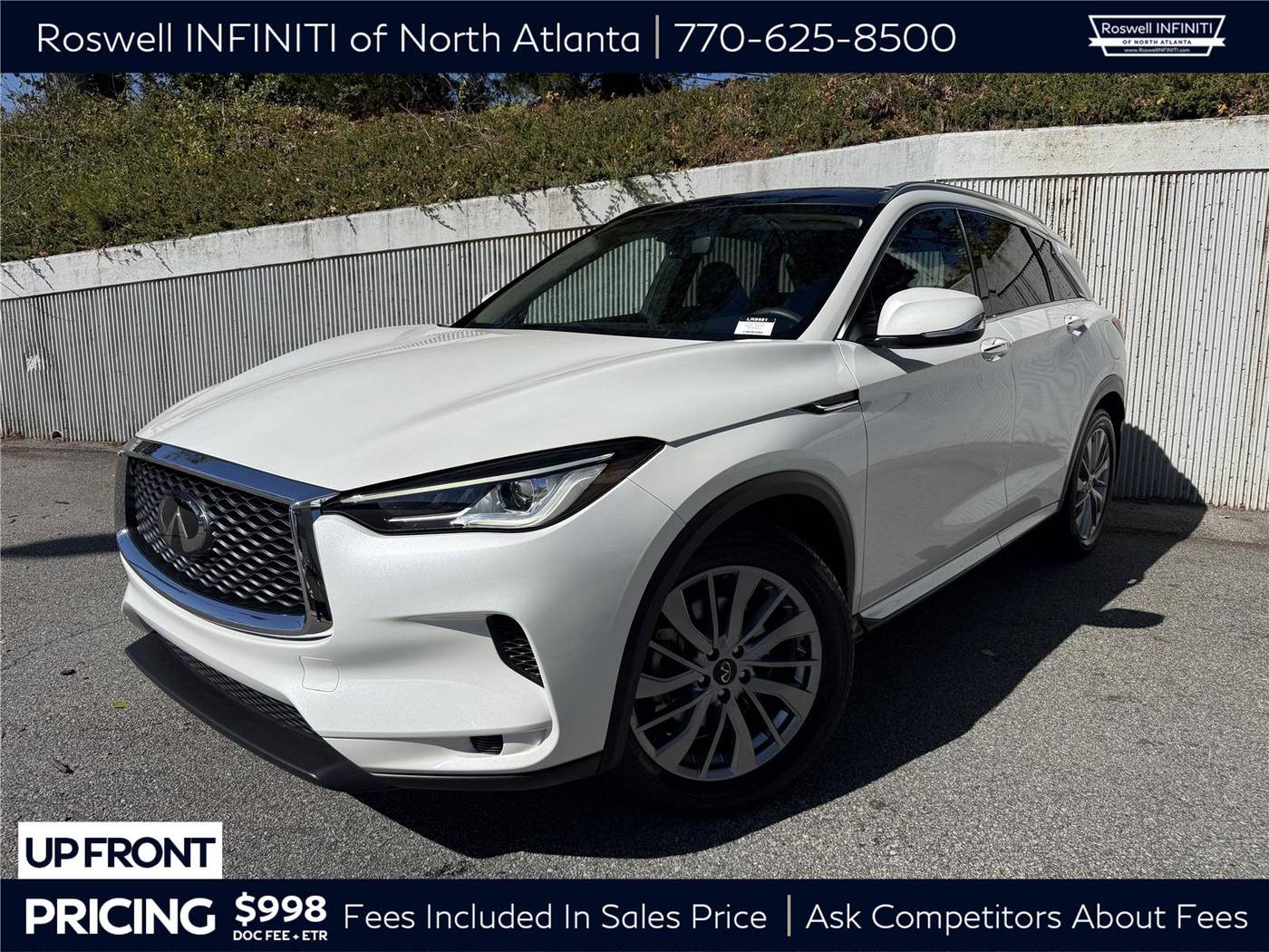 2025 INFINITI QX50 LUXE — SUV — 10,754 mi — Roswell, GA