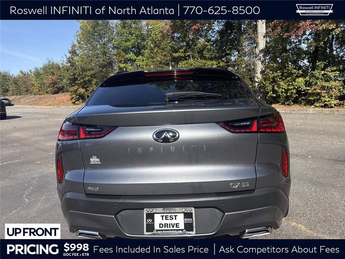 2025 INFINITI QX55 ESSENTIAL — SUV — 15,477 mi — Roswell, GA
