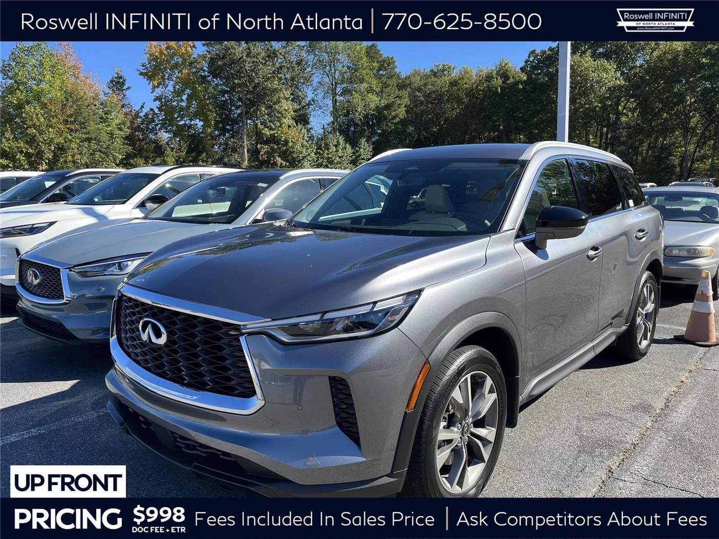 2025 INFINITI QX60 LUXE — SUV — 5,100 mi — Roswell, GA