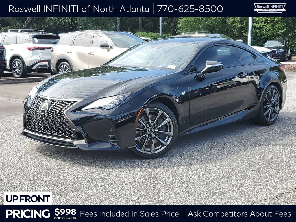 2022 Lexus RC RC 350 F SPORT — Coupe — 8,088 mi — Roswell, GA