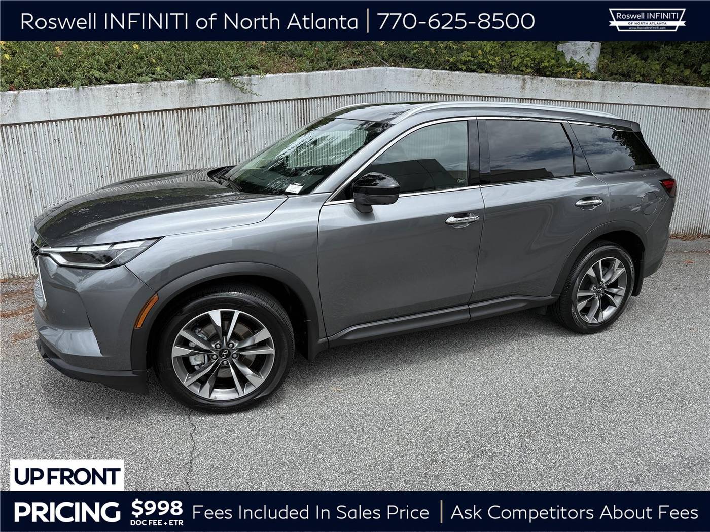 2025 INFINITI QX60 LUXE — SUV — 4,411 mi — Roswell, GA