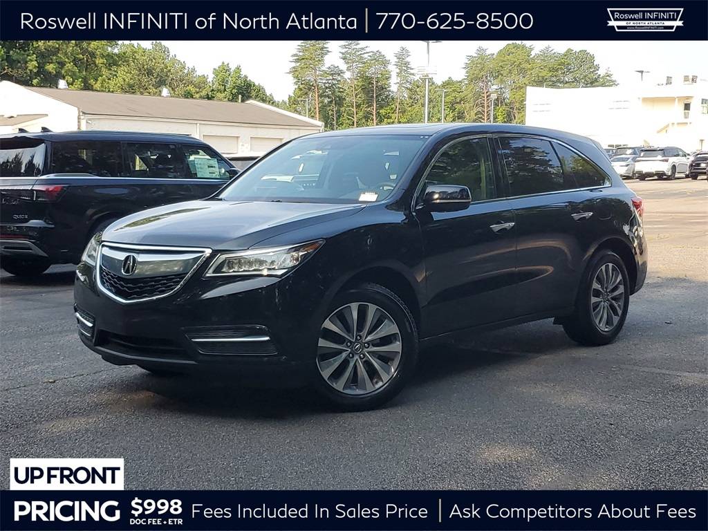 2016 Acura MDX Technology with Entertainment Package — SUV — 170,128 mi — Roswell, GA