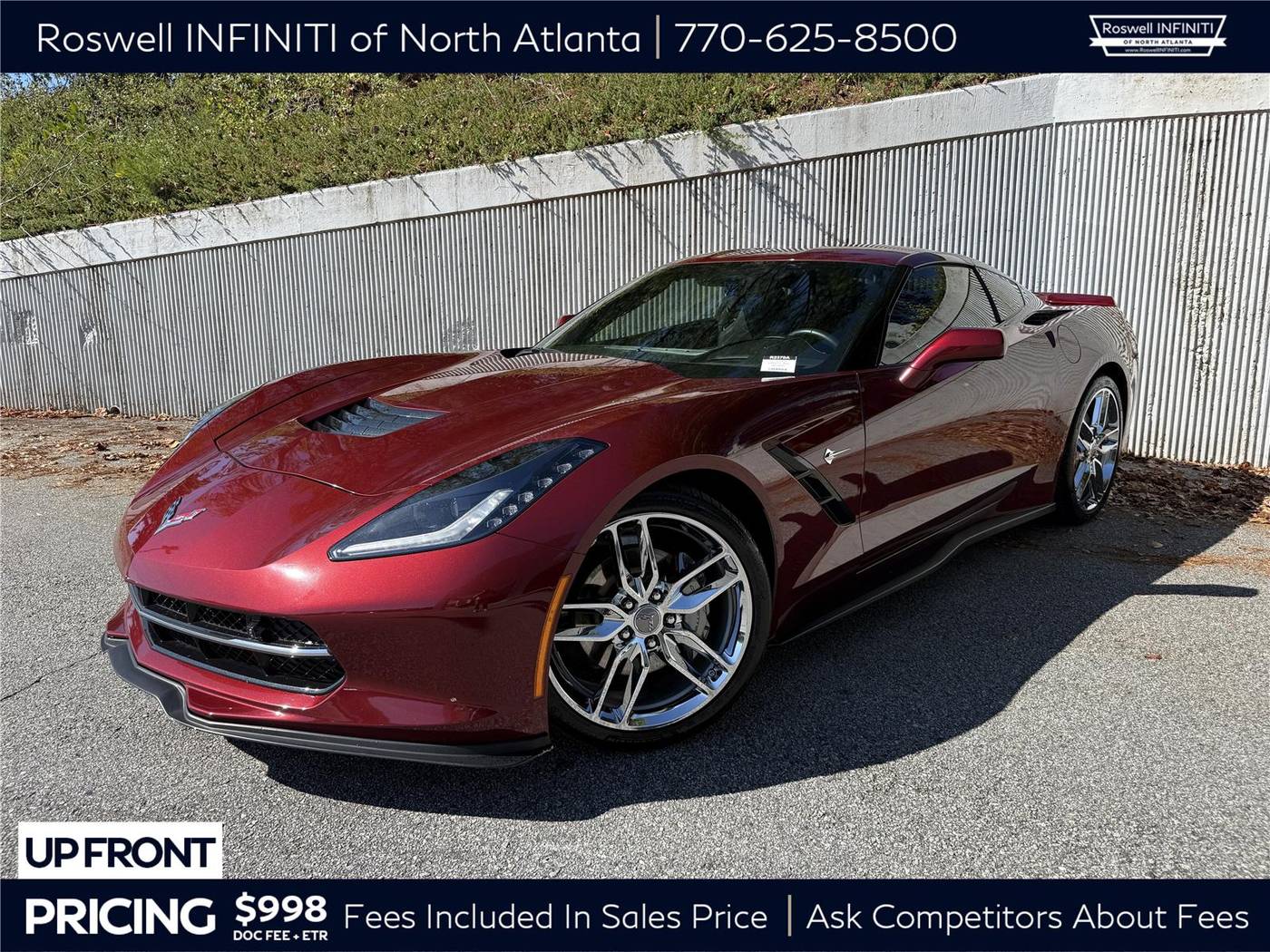 2016 Chevrolet Corvette 3LT — Coupe — 21,614 mi — Roswell, GA