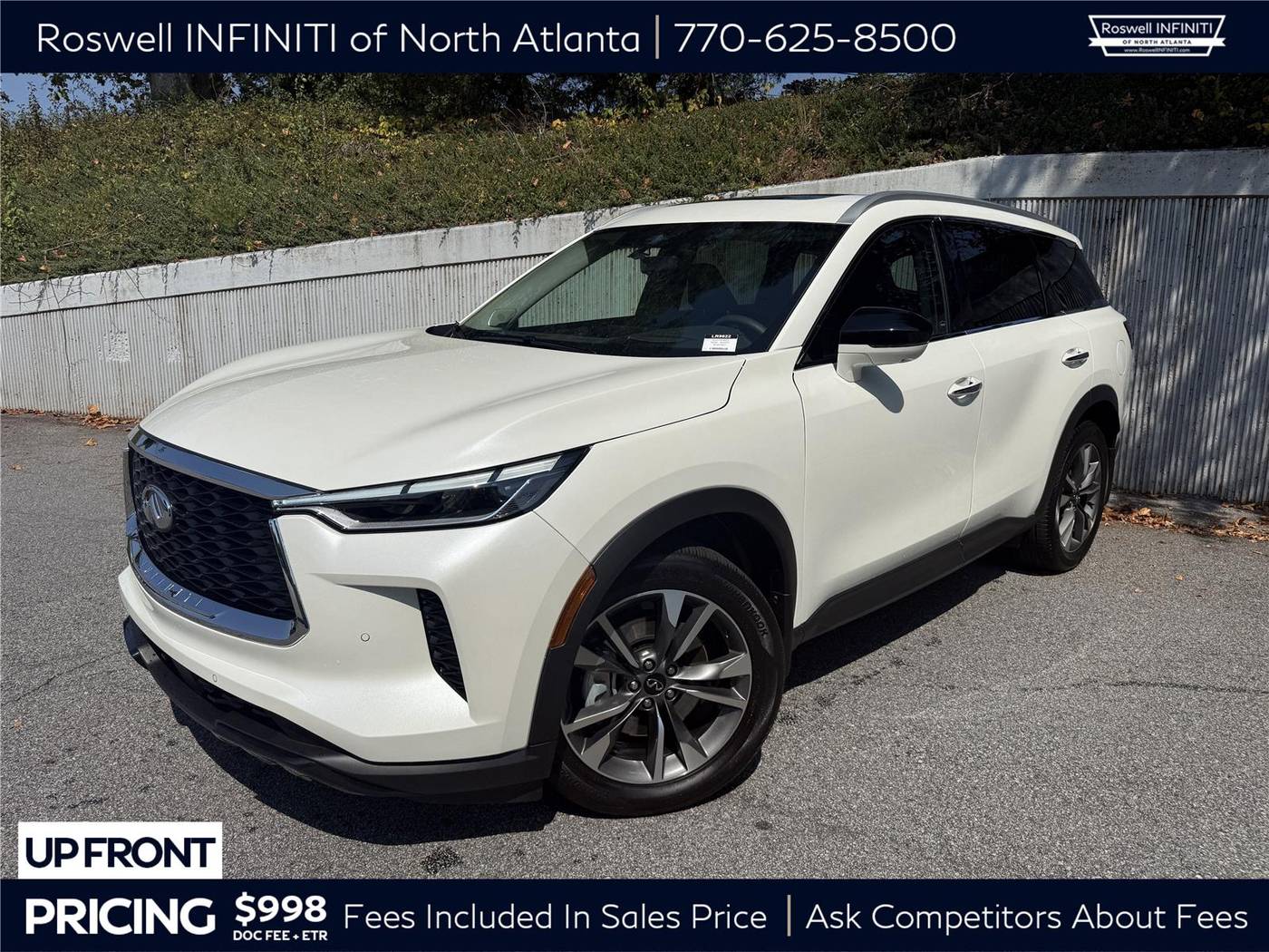 2025 INFINITI QX60 LUXE — SUV — 3,003 mi — Roswell, GA