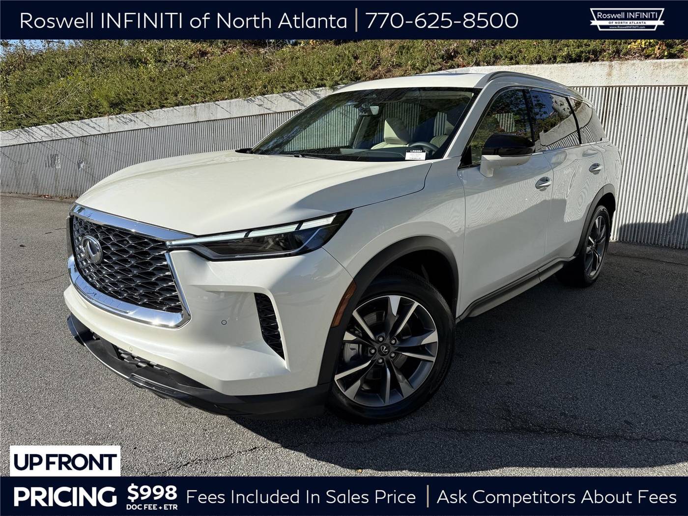 2025 INFINITI QX60 LUXE — SUV — 11,331 mi — Roswell, GA