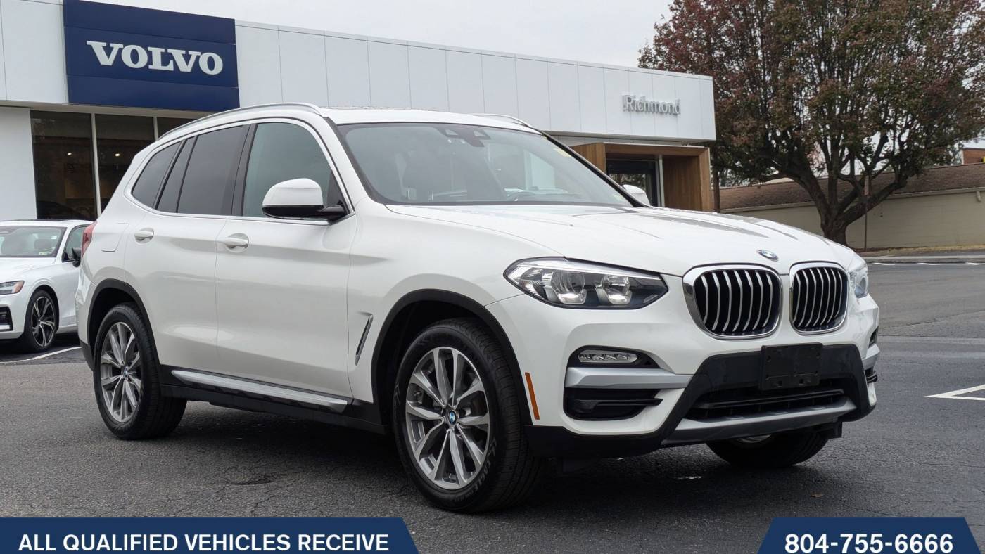 2019 BMW X3 30i — SUV — 52,838 mi — Richmond, VA