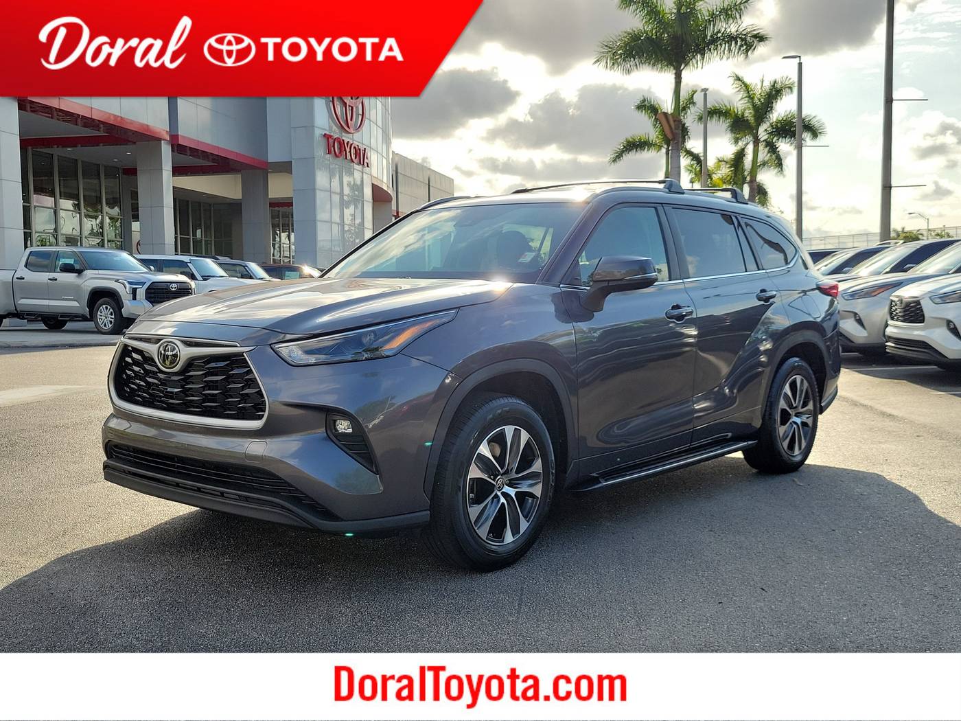 2023 Toyota Highlander XLE — SUV — 17,615 mi — Doral, FL