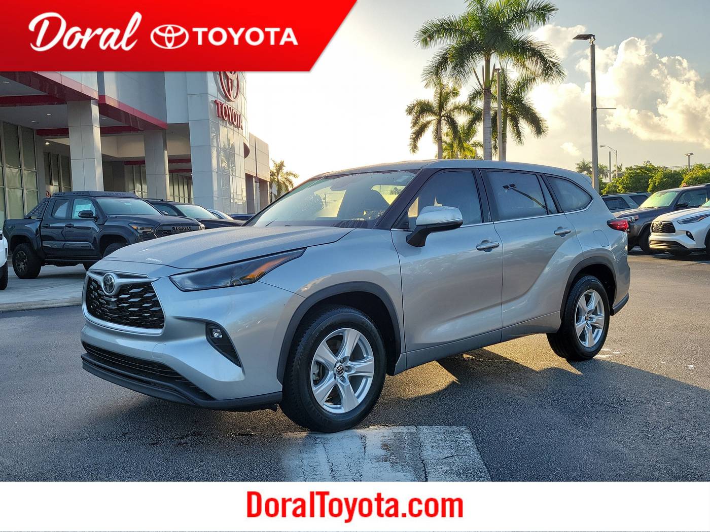 2022 Toyota Highlander LE — SUV — 46,478 mi — Doral, FL
