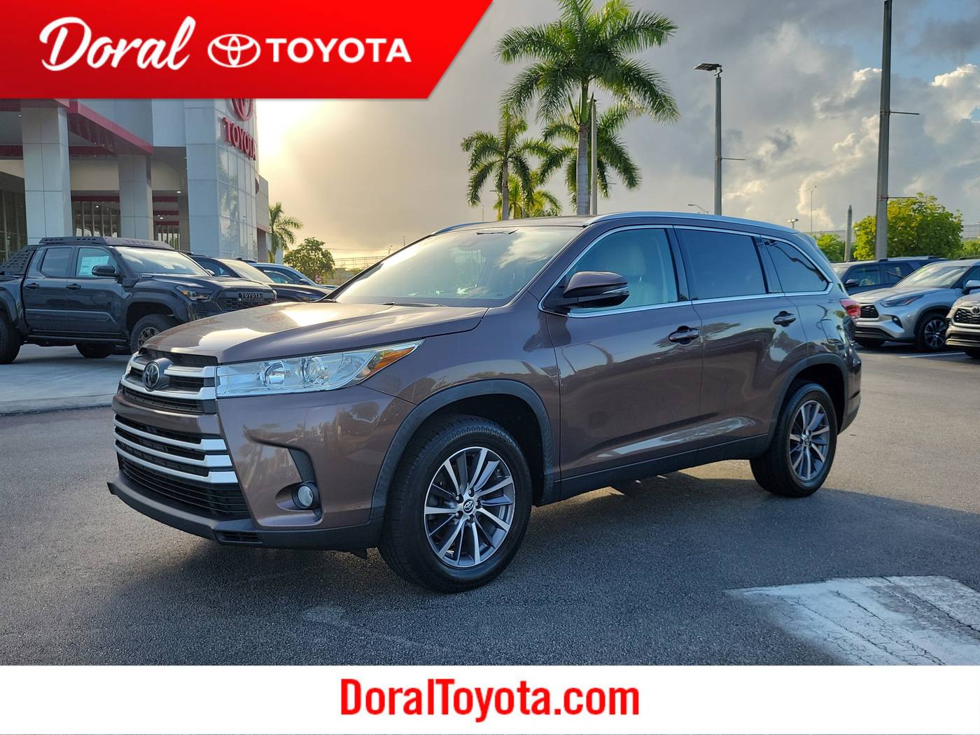 2019 Toyota Highlander SE V6 — SUV — 46,200 mi — Doral, FL