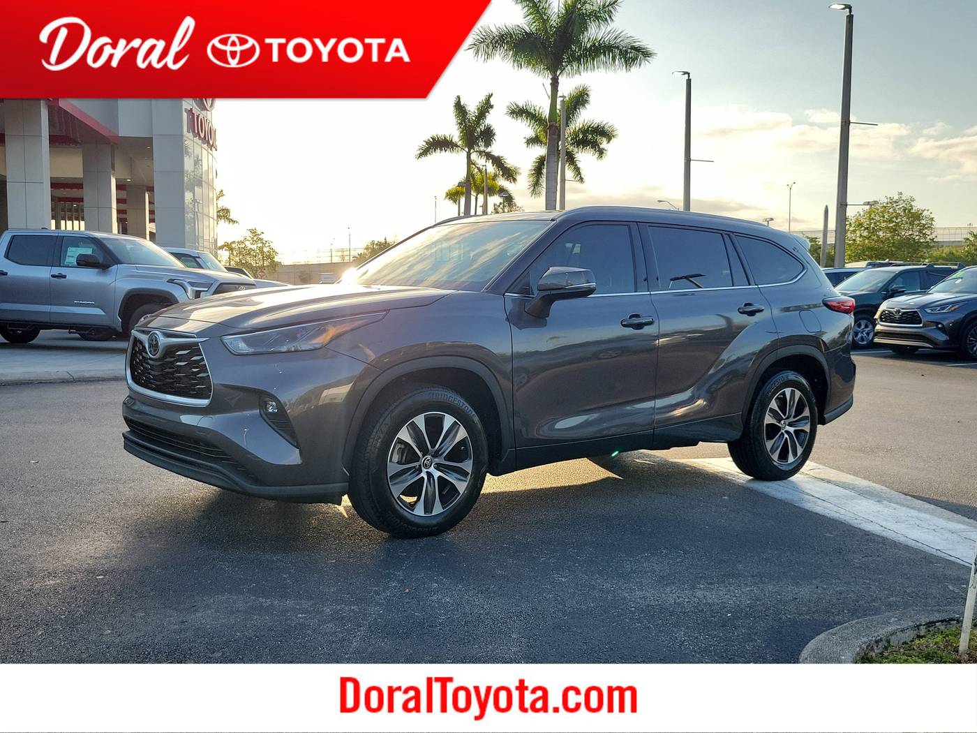 2022 Toyota Highlander XLE — SUV — 17,895 mi — Doral, FL