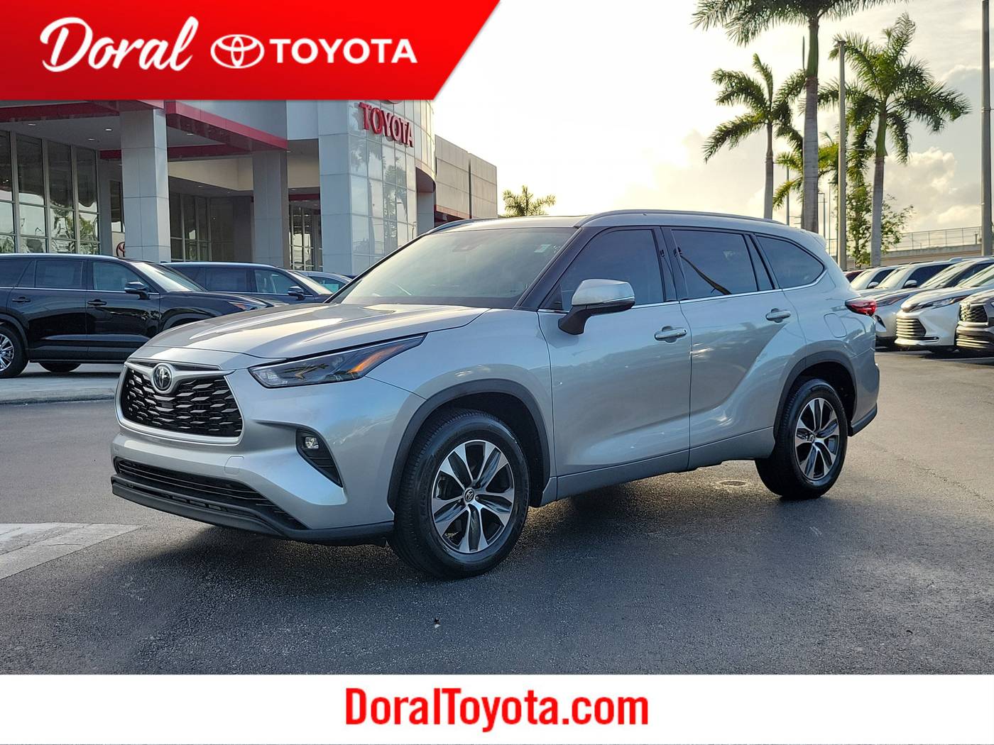 2022 Toyota Highlander XLE — SUV — 44,077 mi — Doral, FL