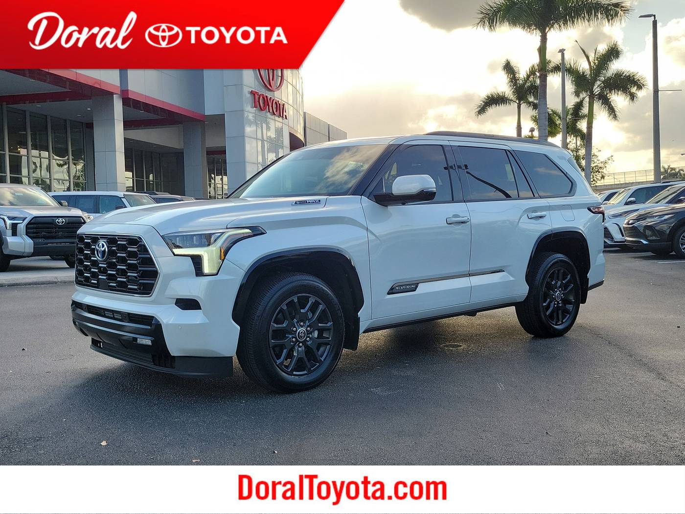 2023 Toyota Sequoia Platinum — SUV — 4,484 mi — Doral, FL