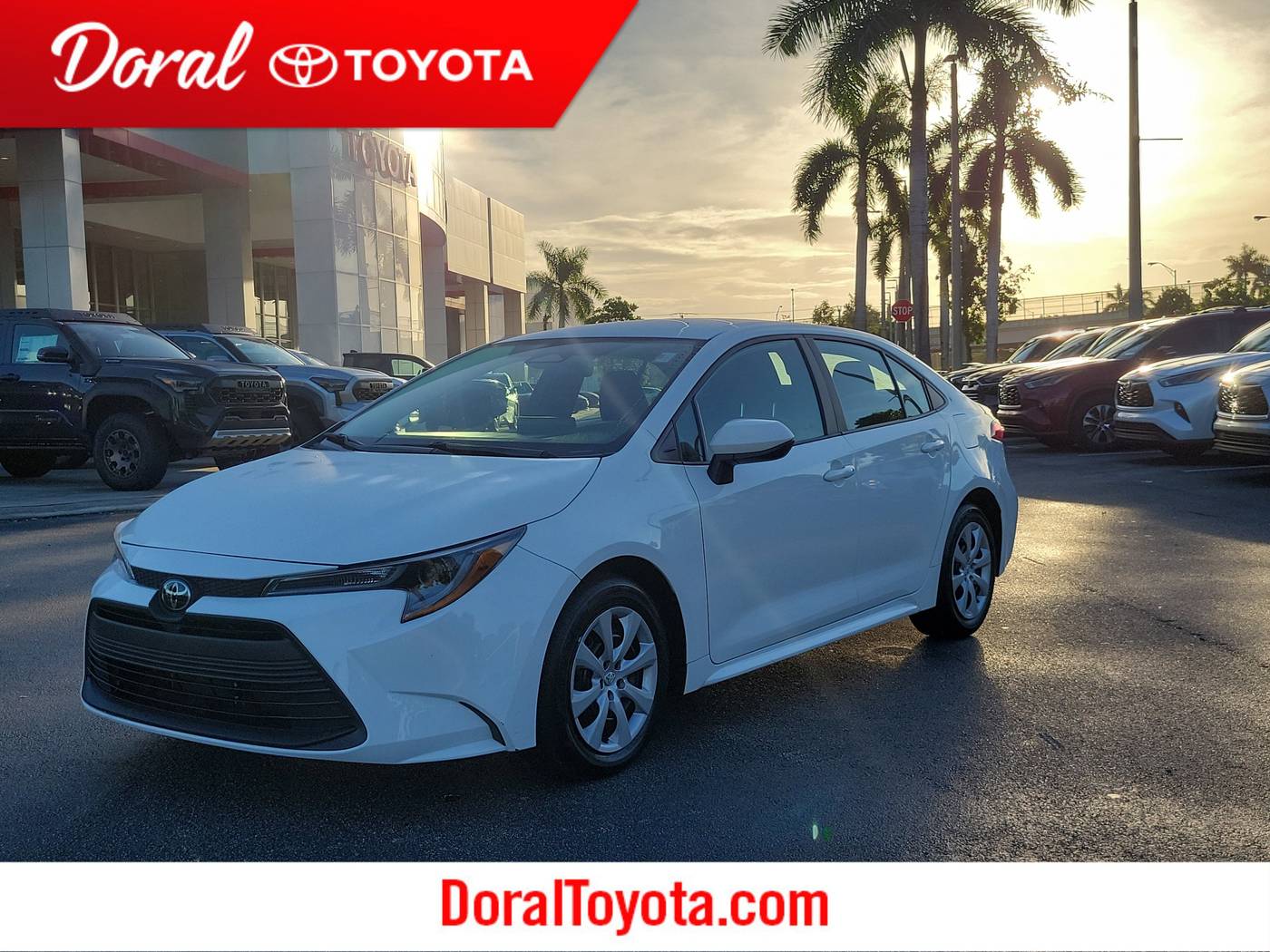 2024 Toyota Corolla LE — Sedan — 18,709 mi — Doral, FL