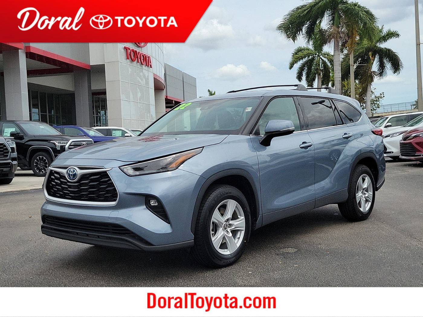 2022 Toyota Highlander Hybrid LE — SUV — 18,854 mi — Doral, FL
