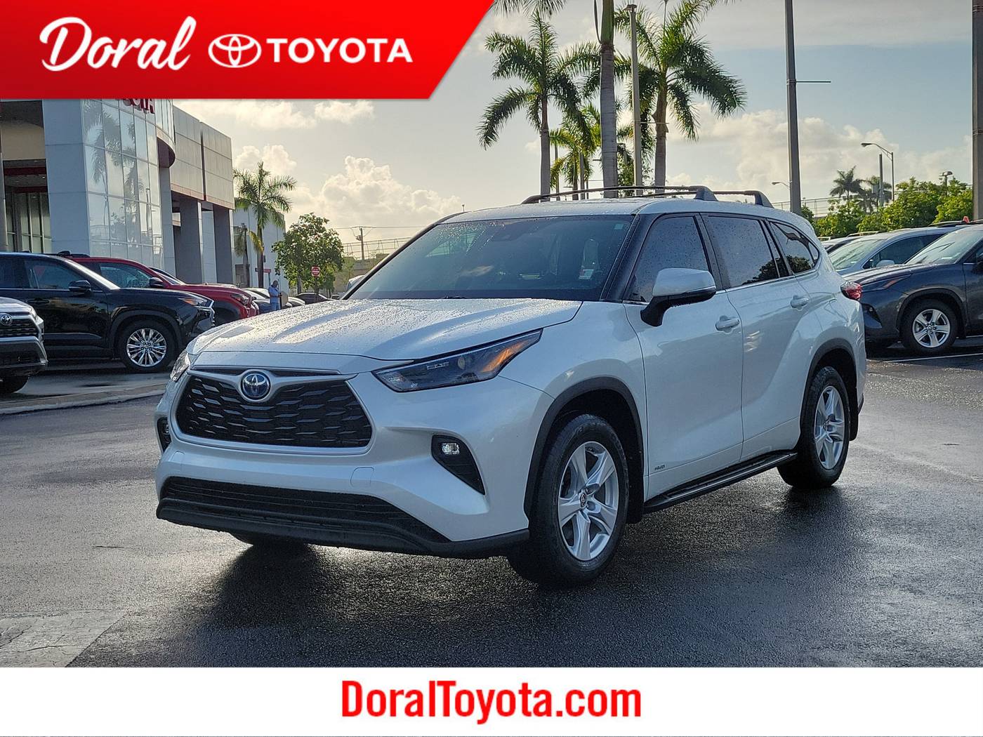 2023 Toyota Highlander Hybrid LE — SUV — 23,421 mi — Doral, FL
