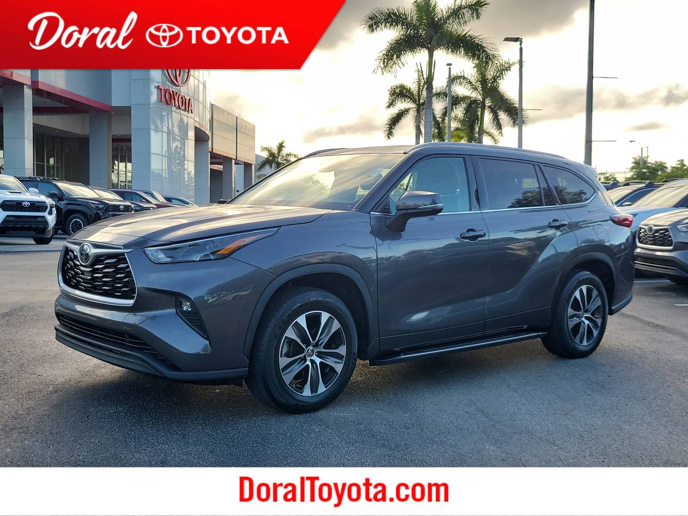 2022 Toyota Highlander XLE — SUV — 27,766 mi — Doral, FL