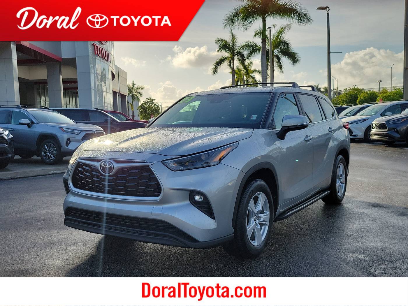 2023 Toyota Highlander LE — SUV — 18,419 mi — Doral, FL