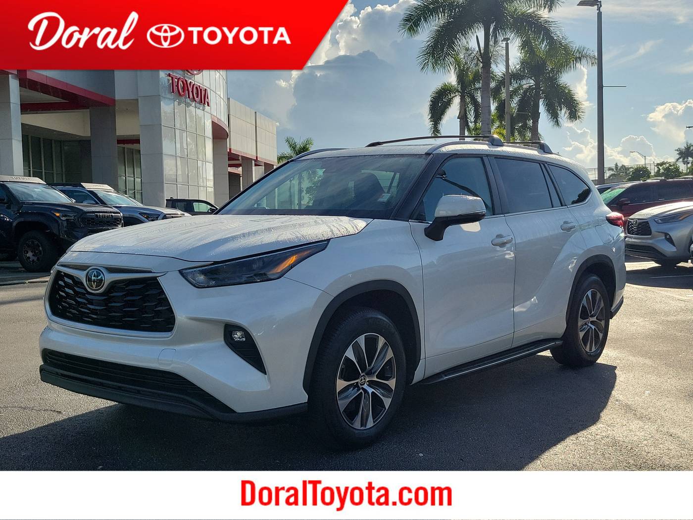 2023 Toyota Highlander XLE — SUV — 21,233 mi — Doral, FL