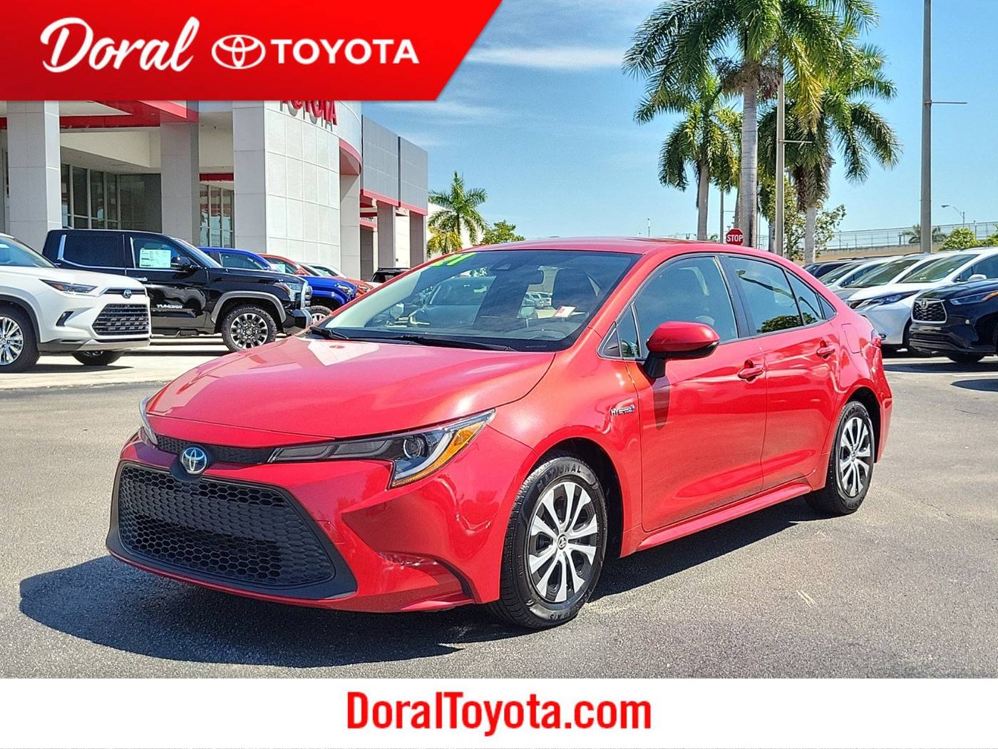 2021 Toyota Corolla Hybrid LE — Sedan — 27,130 mi — Doral, FL