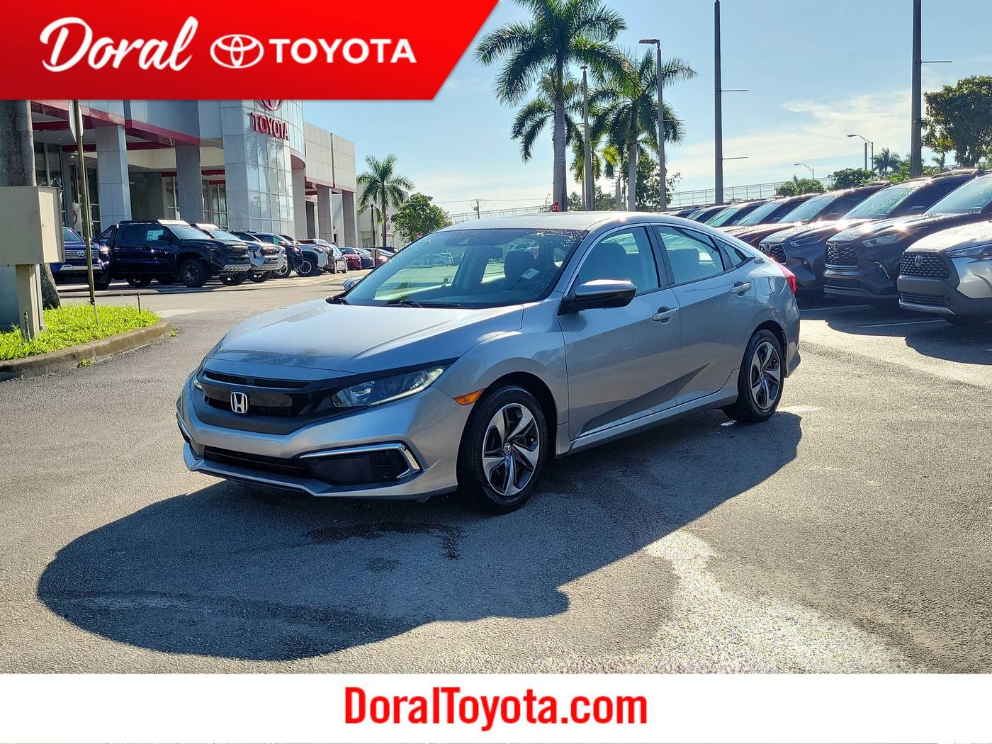 2019 Honda Civic LX — Sedan — 27,068 mi — Doral, FL