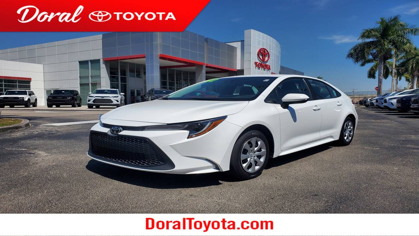 2022 Toyota Corolla LE — Sedan — 14,295 mi — Doral, FL
