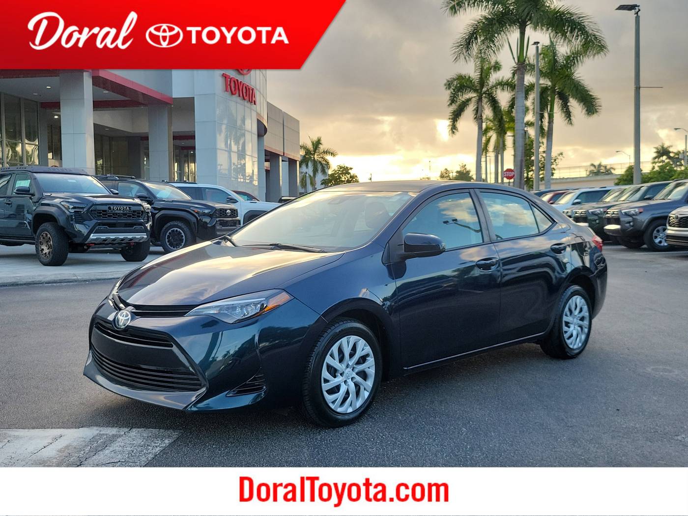 2018 Toyota Corolla LE — Sedan — 43,188 mi — Doral, FL