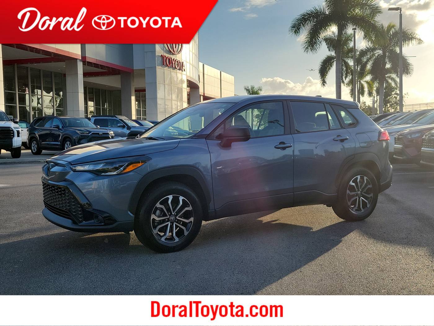 2025 Toyota Corolla Cross Hybrid S — SUV — 1,050 mi — Doral, FL