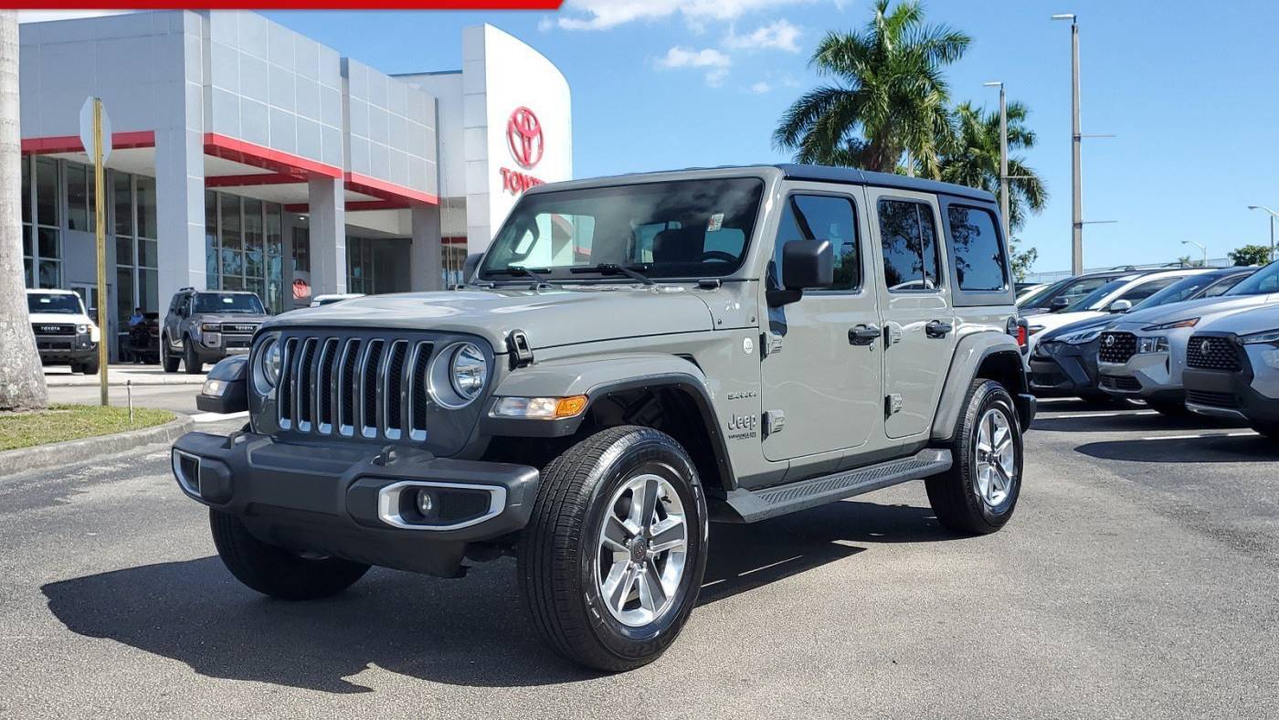2022 Jeep Wrangler Sahara — SUV — 58,031 mi — Doral, FL