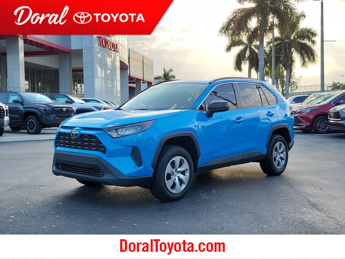 2021 Toyota RAV4 LE — SUV — 55,453 mi — Doral, FL