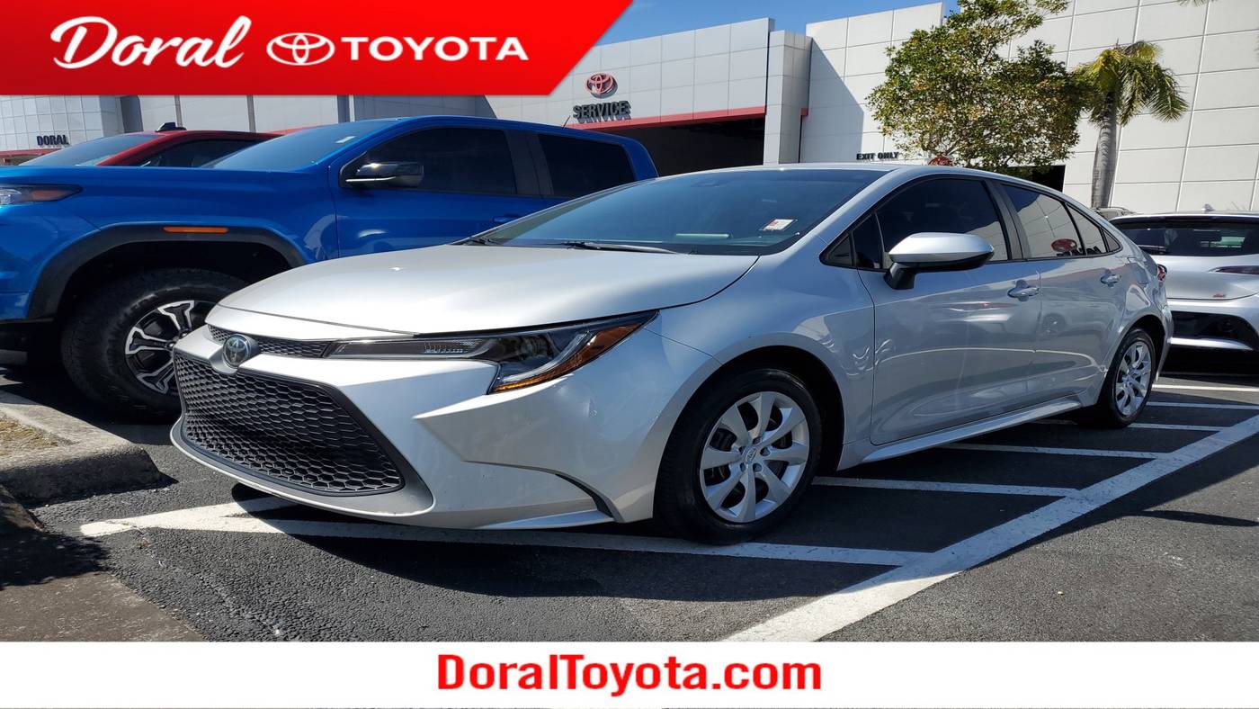 2021 Toyota Corolla LE — Sedan — 21,781 mi — Doral, FL